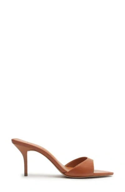 Schutz Elodie Pointed Toe Sandal In Brown