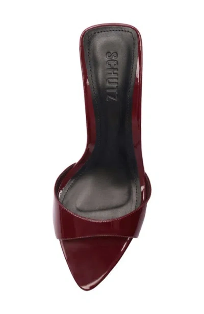 Schutz Elodie Pointed Toe Sandal In Multi