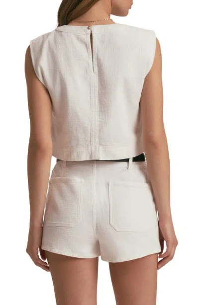 Favorite Daughter The Arlo Crop Top In White