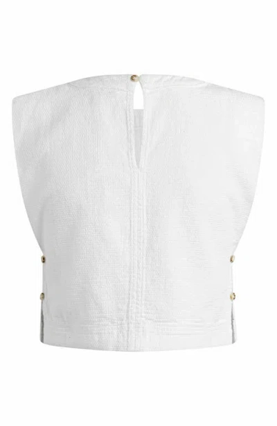 Favorite Daughter The Arlo Crop Top In White