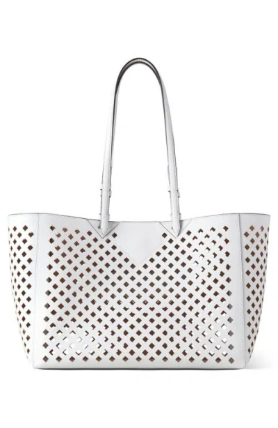 Mulberry Diamond Perforated Leather Tote