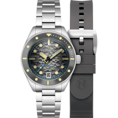 Spinnaker Challenger Automatic Bracelet Watch, 42mm In Neutral