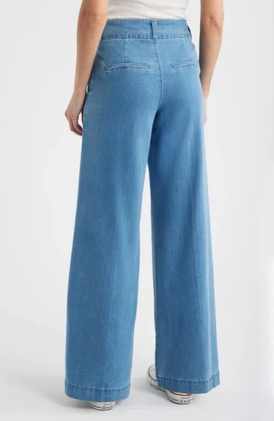 1822 Denim Wide Leg Trouser Jeans In Blue