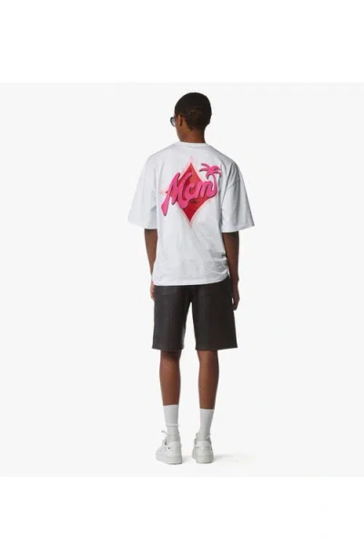 Mcm X Snipes Logo T-shirt In White
