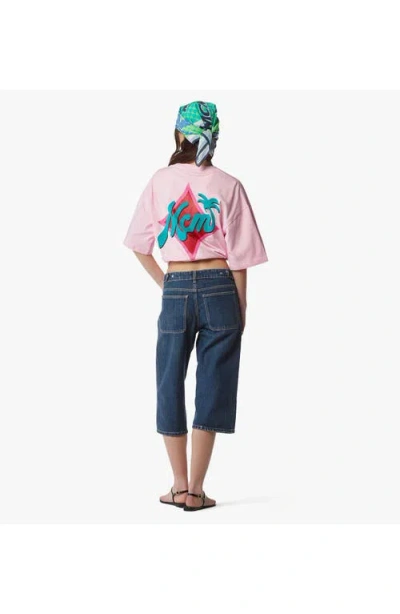 Mcm X Snipes Logo T-shirt In Pink