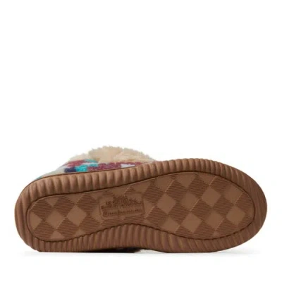 Dearfoams Moritz Faux Fur Lined Bootie Slipper In Multi