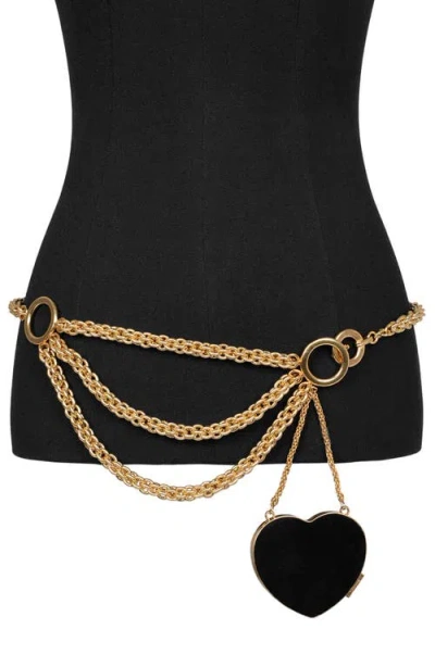 Jeffrey Campbell Bpm Heart Chain Belt