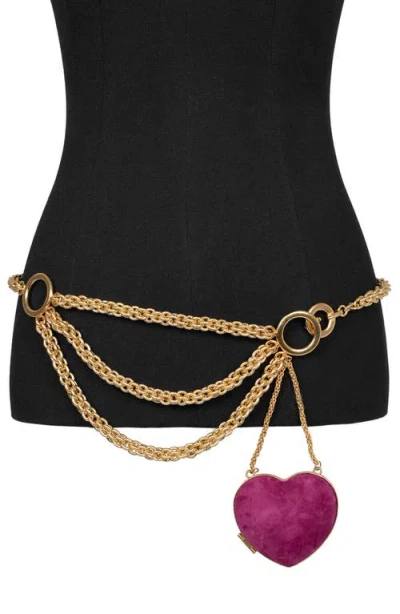 Jeffrey Campbell Bpm Heart Chain Belt