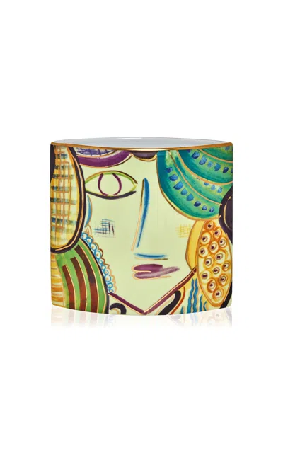 Tania Bulhões Vase Portrait Oval Medium