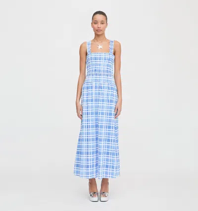 Hill House Home The Azalea Maxi Nap Dress In Blue
