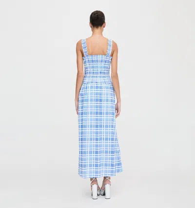 Hill House Home The Azalea Maxi Nap Dress In Blue
