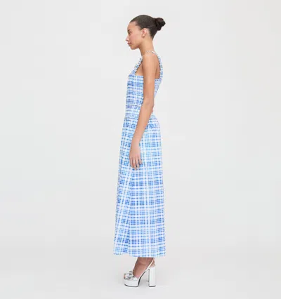 Hill House Home The Azalea Maxi Nap Dress In Blue