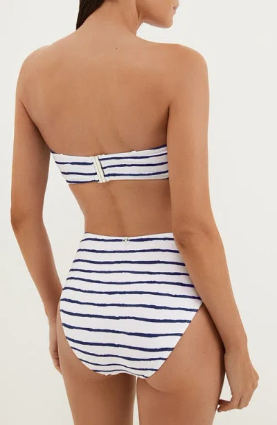 Vix Paula Hermanny Symphonie Bela Stripe High Waist Bikini Bottoms In Multi