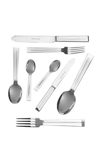 Tania Bulhões Flatware Metropole Stainless Steel (set Of 8)