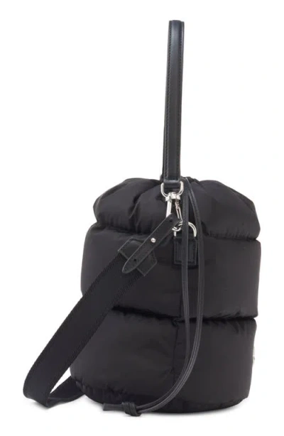 Moncler Caradoc Quilted Puffer Bucket Bag