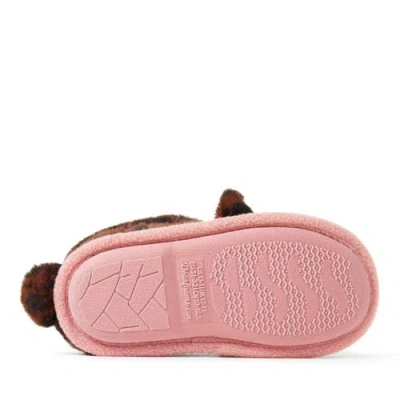 Dearfoams Kids' Peyton Animal Slip-on Clog Slipper