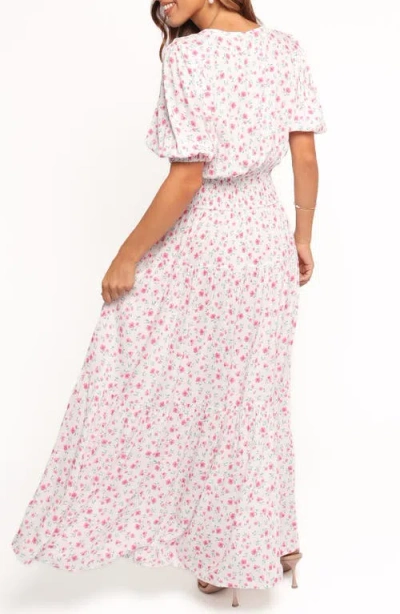 Petal And Pup Petal & Pup Thomas Floral Maxi Dress In White