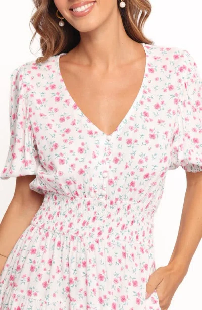 Petal And Pup Petal & Pup Thomas Floral Maxi Dress In White