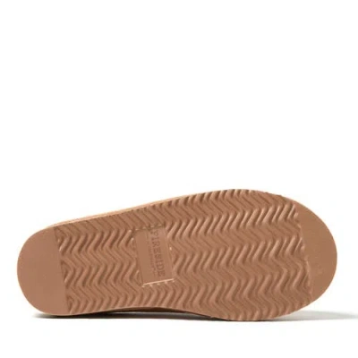 Dearfoams Fireside Greta Genuine Shearling Clog Slipper In Multi