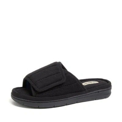Dearfoams Womens Milly Plush Pile Molded Footbed Slide In Multi