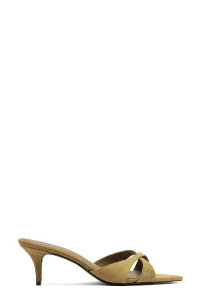 Schutz Hilda Leaf Pointed Toe Mule In Multi