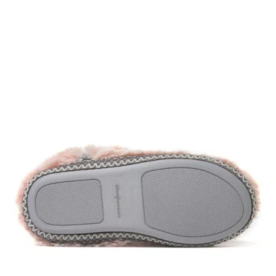 Dearfoams Beth Faux Fur Fold Down Fuzzy Bootie Slipper