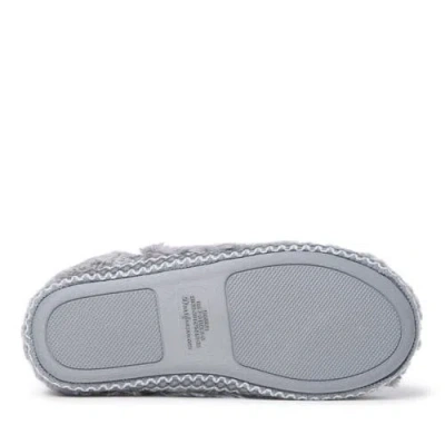 Dearfoams Beth Faux Fur Fold Down Fuzzy Bootie Slipper