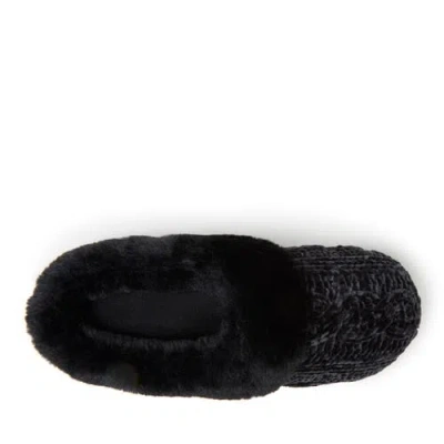 Dearfoams Claire Cable Knit Chenille Clog Slipper