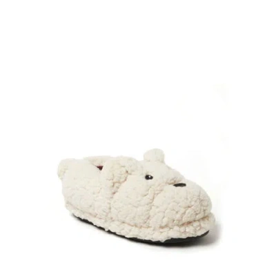 Dearfoams Kids' Emery Critter Closed Back Animal Slipper