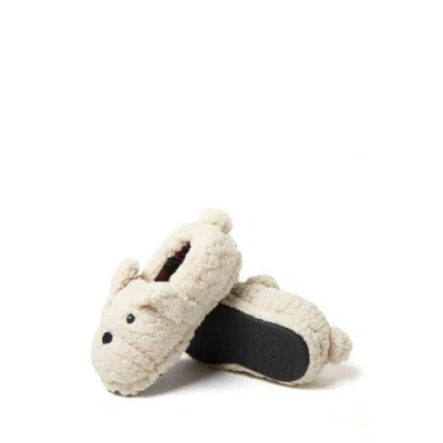 Dearfoams Kids' Emery Critter Closed Back Animal Slipper