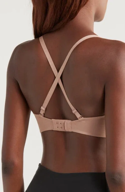 Nike Alate Minimalist Dri-fit Padded Sports Bra In Pink