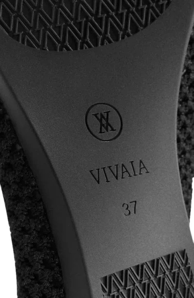Vivaia Pointed-toe Ballet Flats In Black