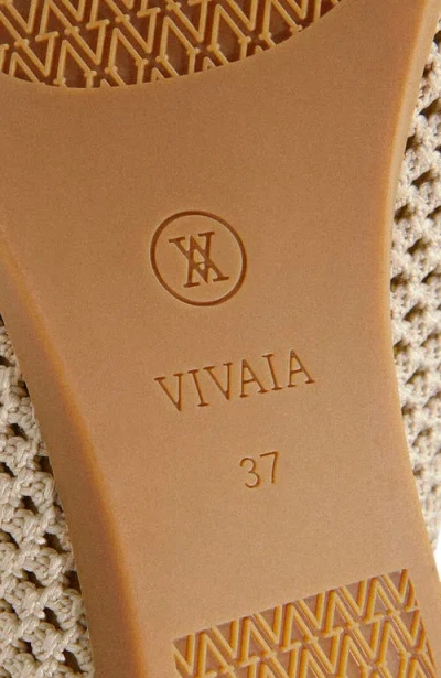Vivaia Pointed-toe Ballet Flats In Neutral