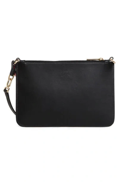 Christian Louboutin Loubi54 Flat Leather Pouch