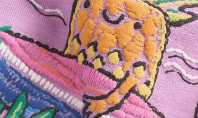 Next Kids' Wave Chaser Cotton Graphic T-shirt In Purple
