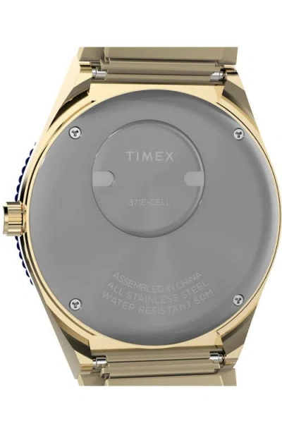 Timex Women's Analog Gold-tone Stainless Steel Watch, 36mm In Gold