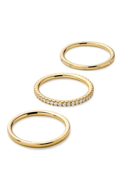 Ana Luisa Ring Set In Gold