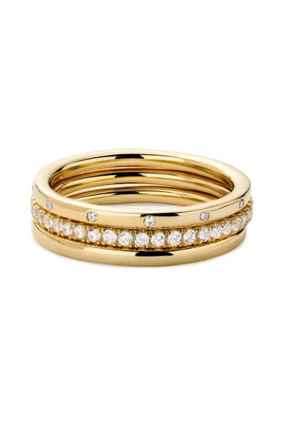 Ana Luisa Ring Set In Gold
