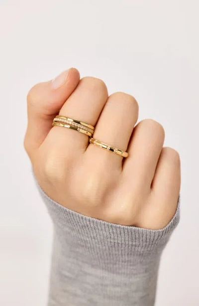 Ana Luisa Ring Set In Gold