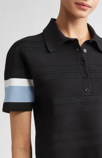 Carolina Herrera Stripe-detail Polo Top