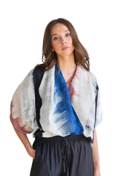 Pink Haley Sasha Hand Dyed Organic Cotton Scarf