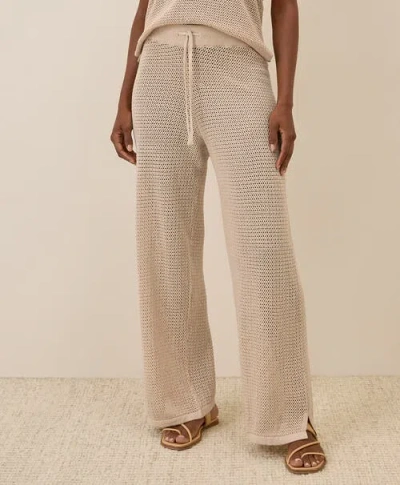 Pact Beachside Linen Pant Made With Organic Cotton In Brown