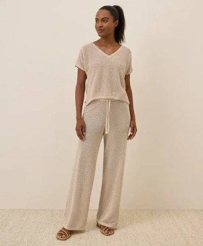 Pact Beachside Linen Pant Made With Organic Cotton In Brown