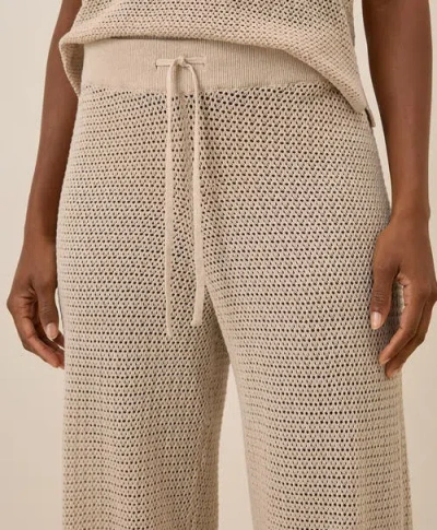 Pact Beachside Linen Pant Made With Organic Cotton In Brown