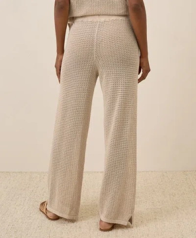 Pact Beachside Linen Pant Made With Organic Cotton In Brown