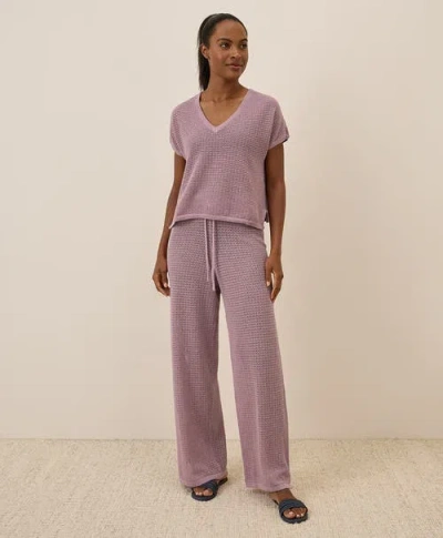 Pact Beachside Linen Pant Made With Organic Cotton In Pink