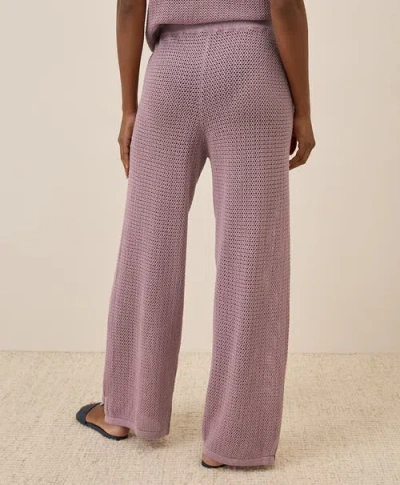 Pact Beachside Linen Pant Made With Organic Cotton In Pink