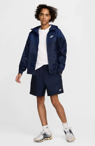 Nike Club Woven Flow Shorts In Blue