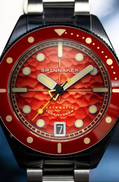 Spinnaker Challenger Automatic Bracelet Watch, 42mm In Metallic