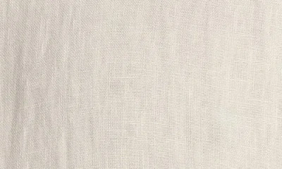Rowan Lyons Linen Button-up Shirt In Neutral